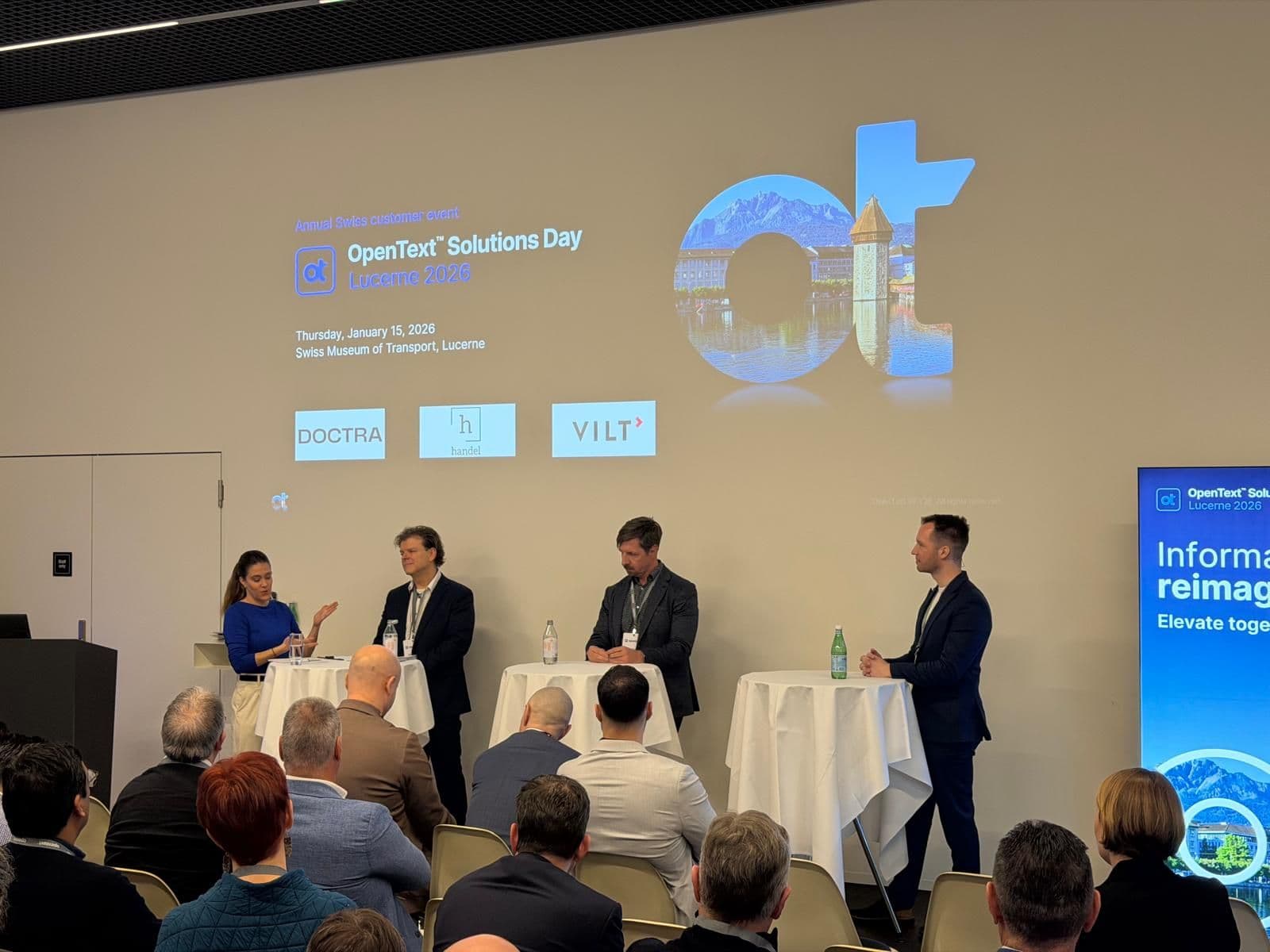 Review: OpenText Solutions Day at the Swiss Museum of Transport