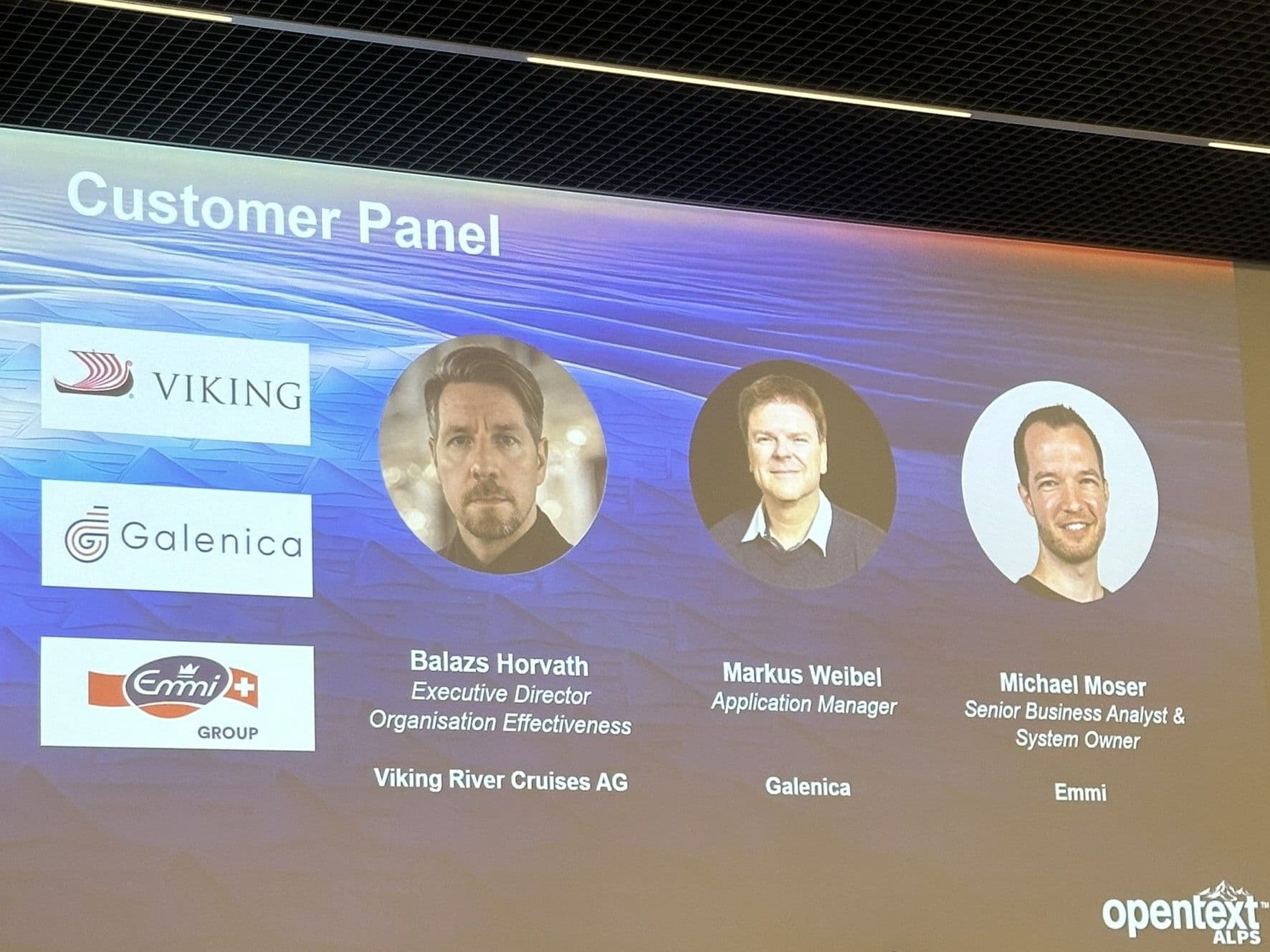 Rückblick: OpenText Solutions Day im Verkehrshaus Luzern - Gallerie Bild 5